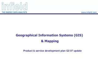 Geographical Information Systems (GIS)  &amp; Mapping