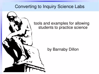 Converting to Inquiry Science Labs