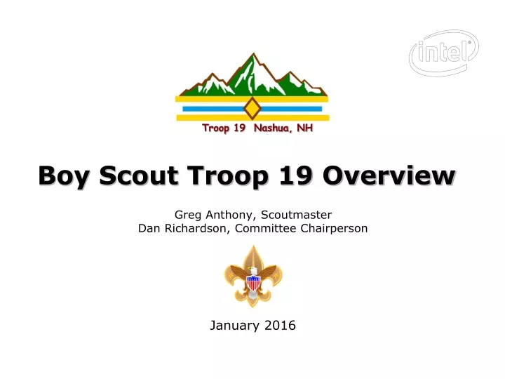 boy scout troop 19 overview
