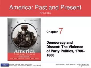 Democracy and Dissent: The Violence of Party Politics, 1788–1800