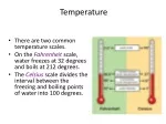 Temperature - slide 1