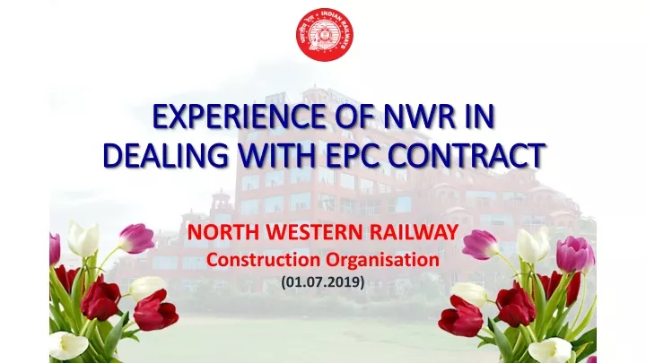 experience of nwr in dealing with epc contract