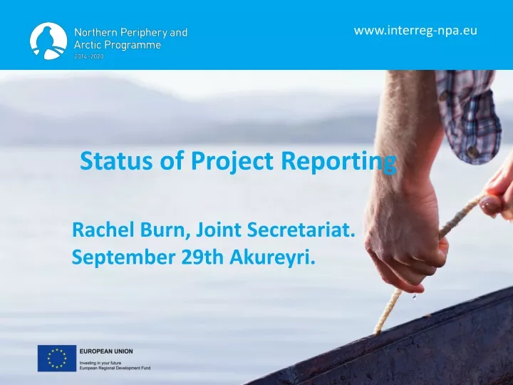 status of project reporting
