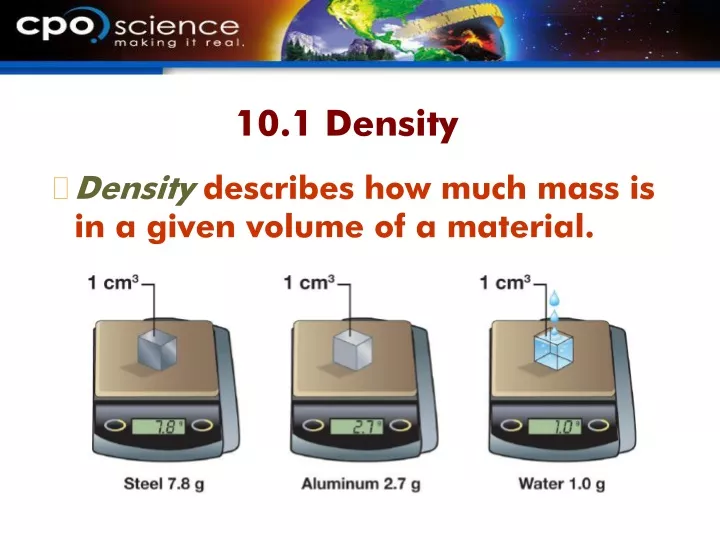 10 1 density