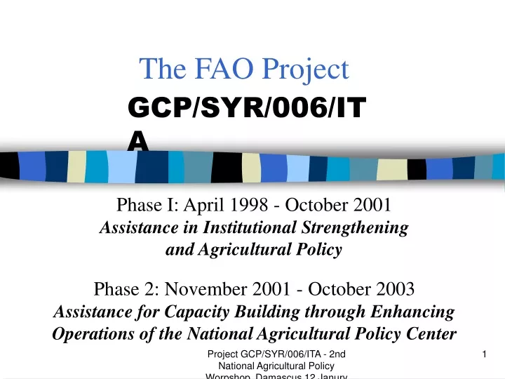 the fao project