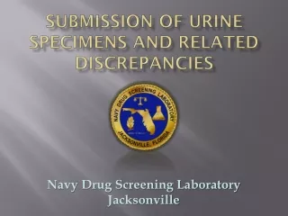 Submission of urine specimens and related discrepancies