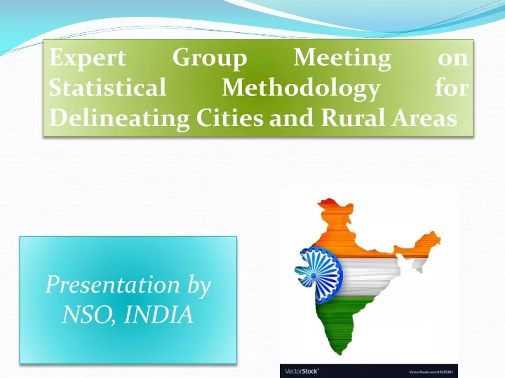expert group meeting on statistical methodology