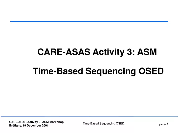 care asas activity 3 asm time based sequencing
