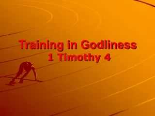 Training in Godliness