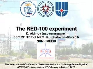 The RED-100 experiment D .  Akimov ( RED collaboration )