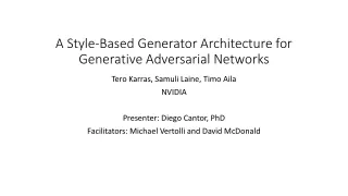 A Style-Based Generator Architecture for Generative Adversarial Networks
