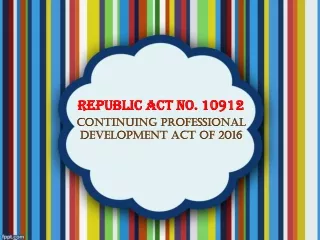 Republic Act No. 10912