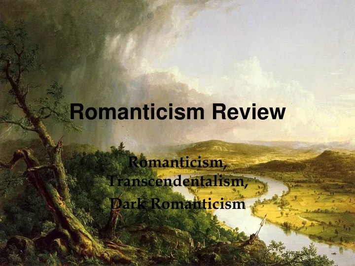 romanticism review