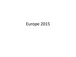 Europe 2015