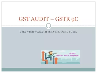 gst audit gstr 9c