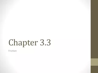 Chapter 3.3