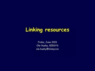 Linking resources