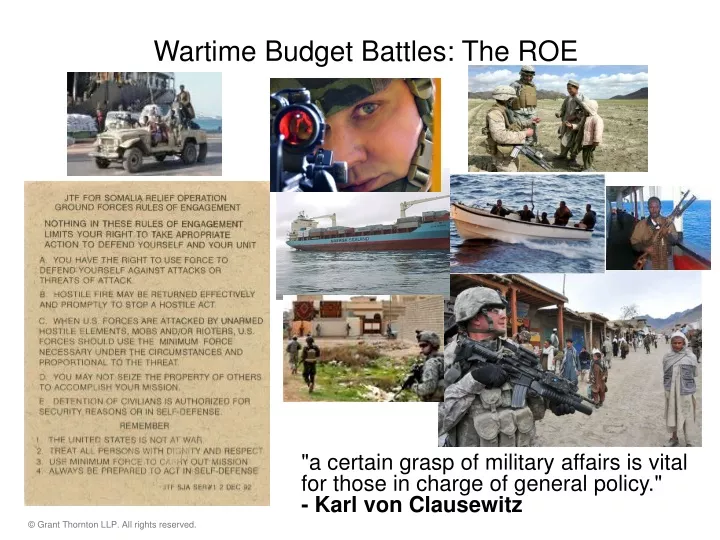 wartime budget battles the roe