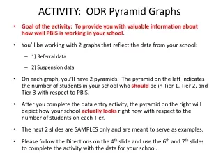 ACTIVITY:  ODR Pyramid Graphs