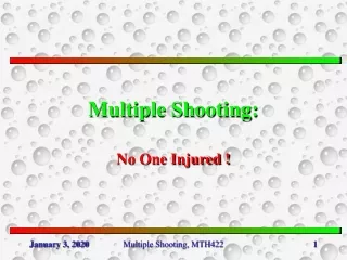 Multiple Shooting: