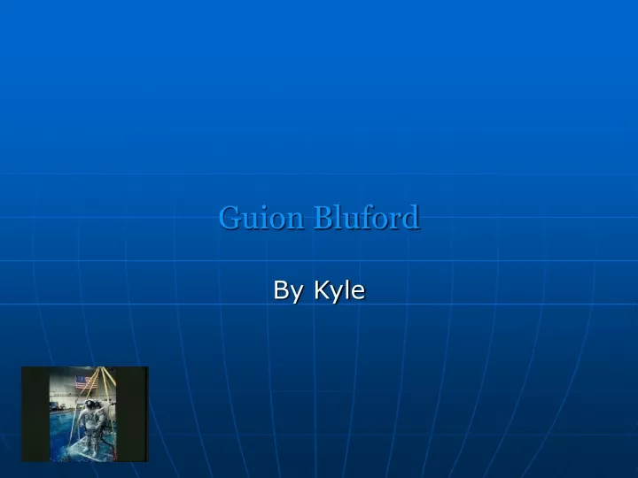 guion bluford