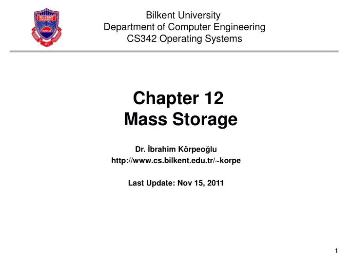 chapter 12 mass storage