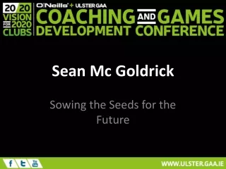 Sean Mc Goldrick