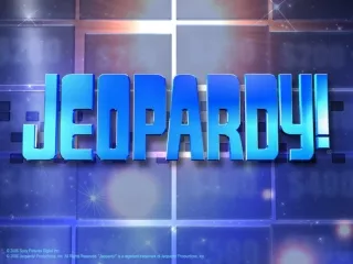 Final Jeopardy 3 rd  Hour