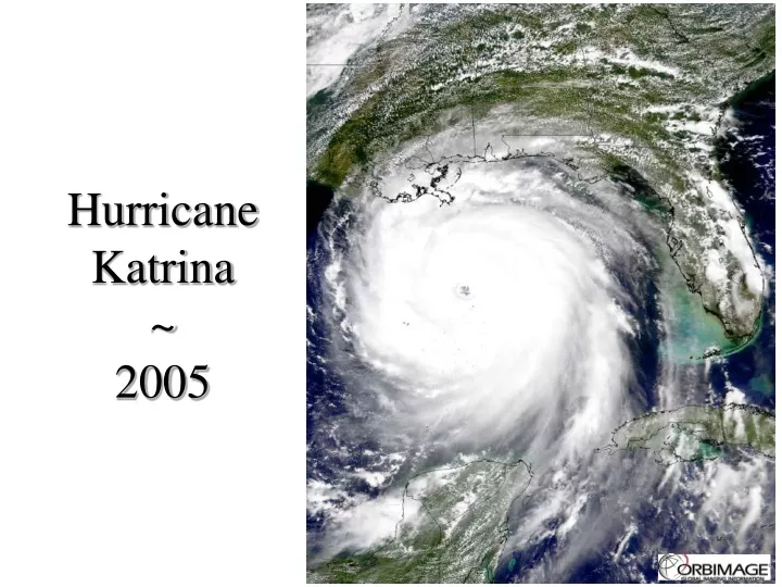 hurricane katrina 2005