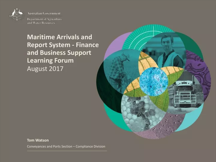 maritime arrivals and report system finance