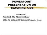 PPT - Teaching Aids PowerPoint Presentation, free download - ID:6892830