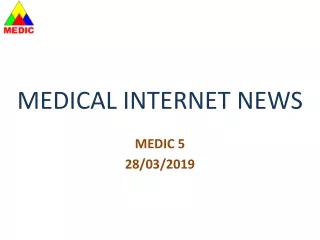 MEDICAL INTERNET NEWS