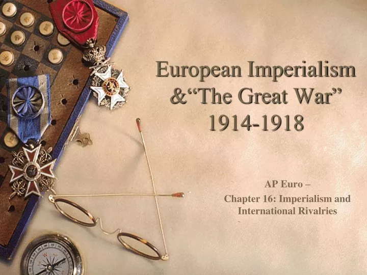 european imperialism the great war 1914 1918