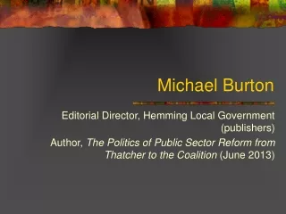 Michael Burton