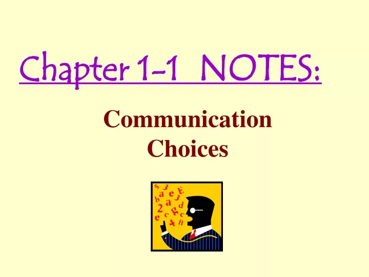 chapter 1 1 notes