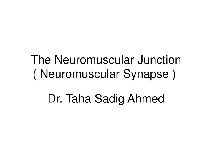 the neuromuscular junction neuromuscular synapse