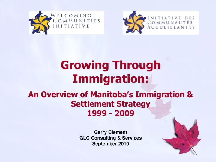 growing through immigration an overview