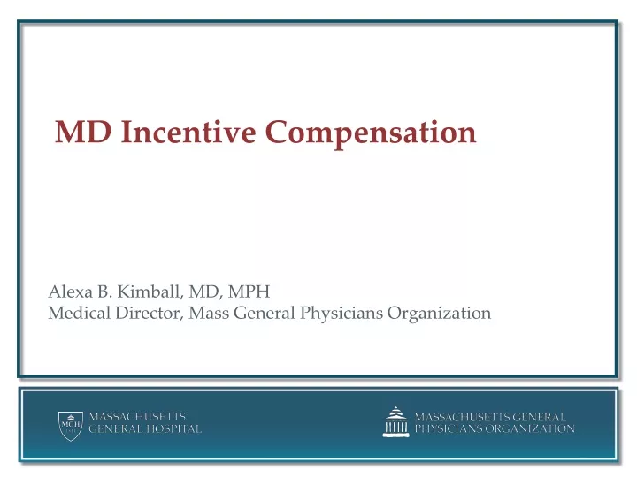 md incentive compensation