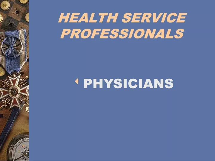 health service professionals