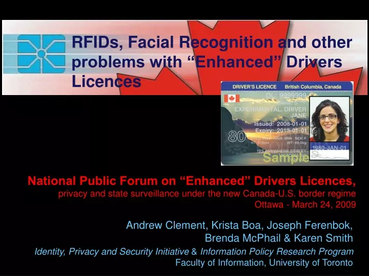 rfids facial recognition and other problems with