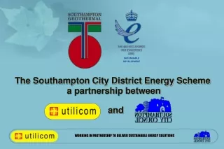 The Southampton City District Energy Scheme  a partnership between