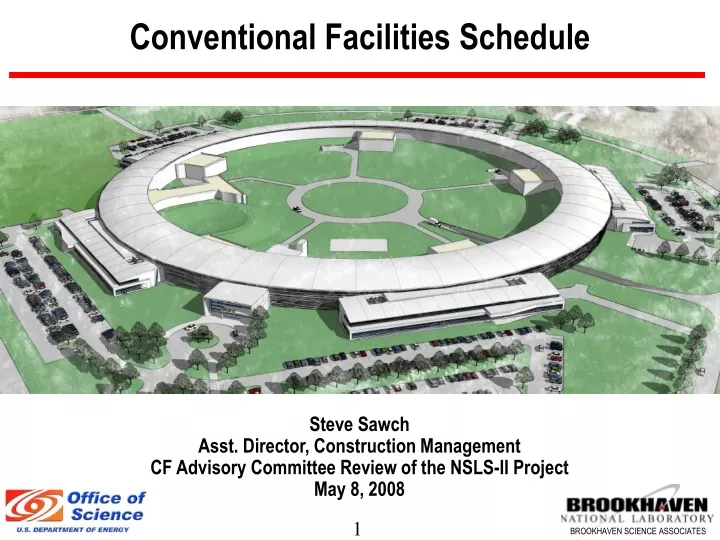 conventional facilities schedule