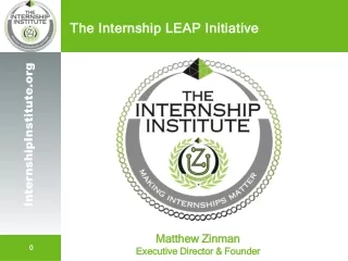 The Internship LEAP Initiative