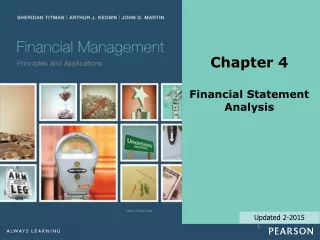 Chapter 4 Financial Statement   Analysis