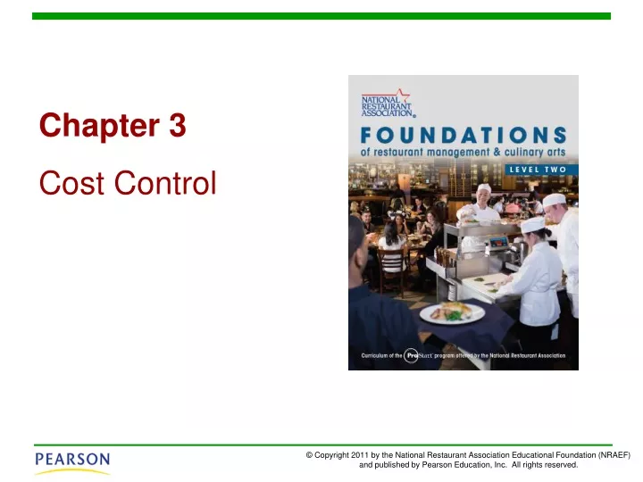 chapter 3 cost control