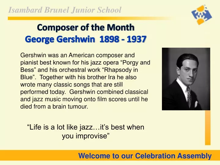 composer of the month george gershwin 1898 1937