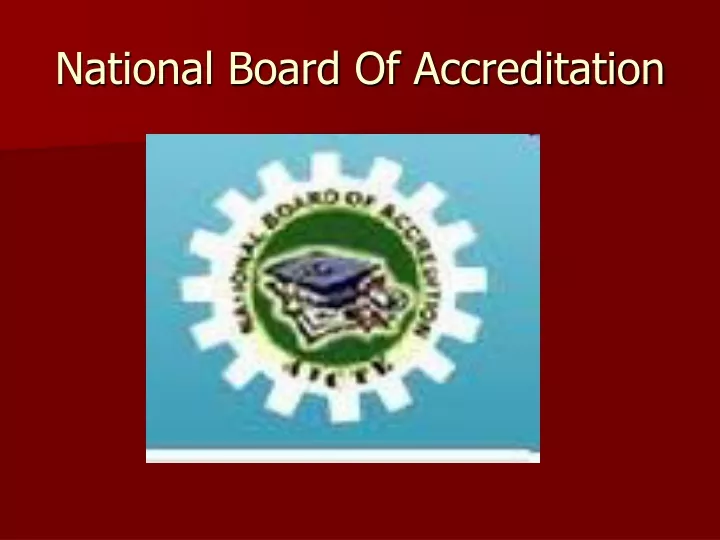 national board of accreditation