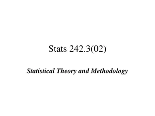 Stats 242.3(02)