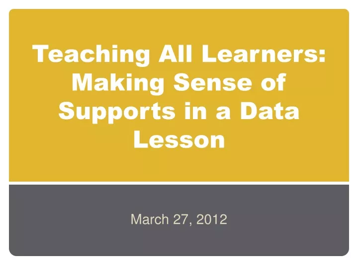 teaching all learners making sense of supports in a data lesson