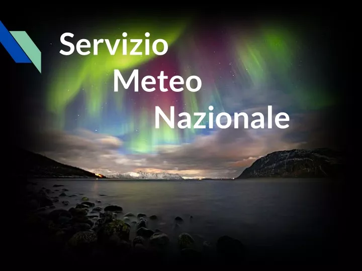 serviz i o meteo nazionale